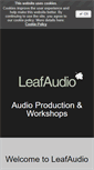 Mobile Screenshot of leaf-audio.com
